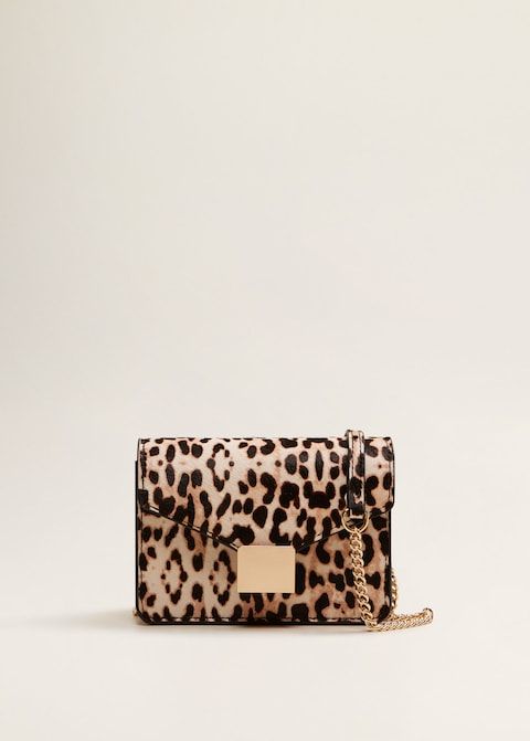 Bolso best sale leopardo mango