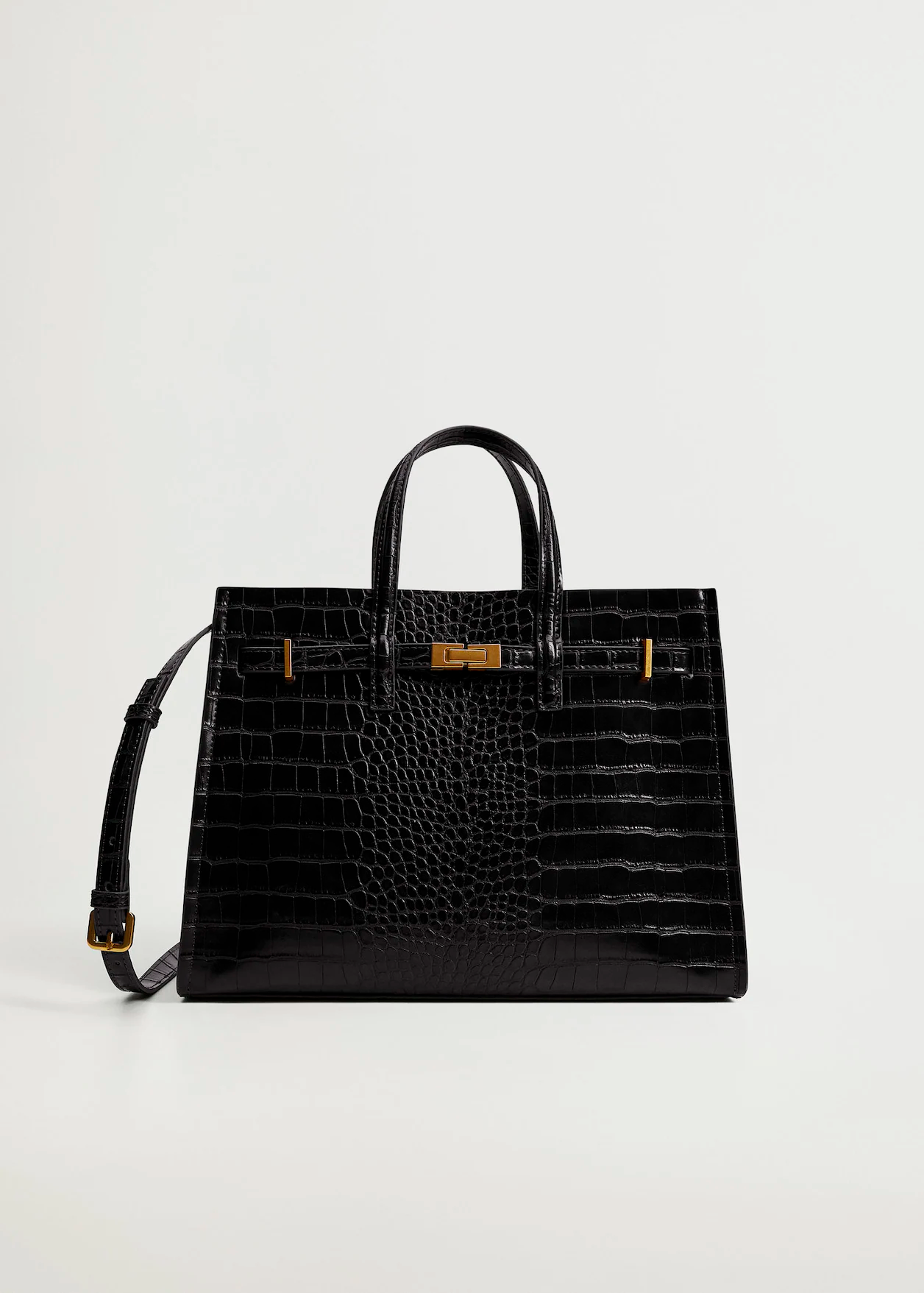 Mango bolso online negro