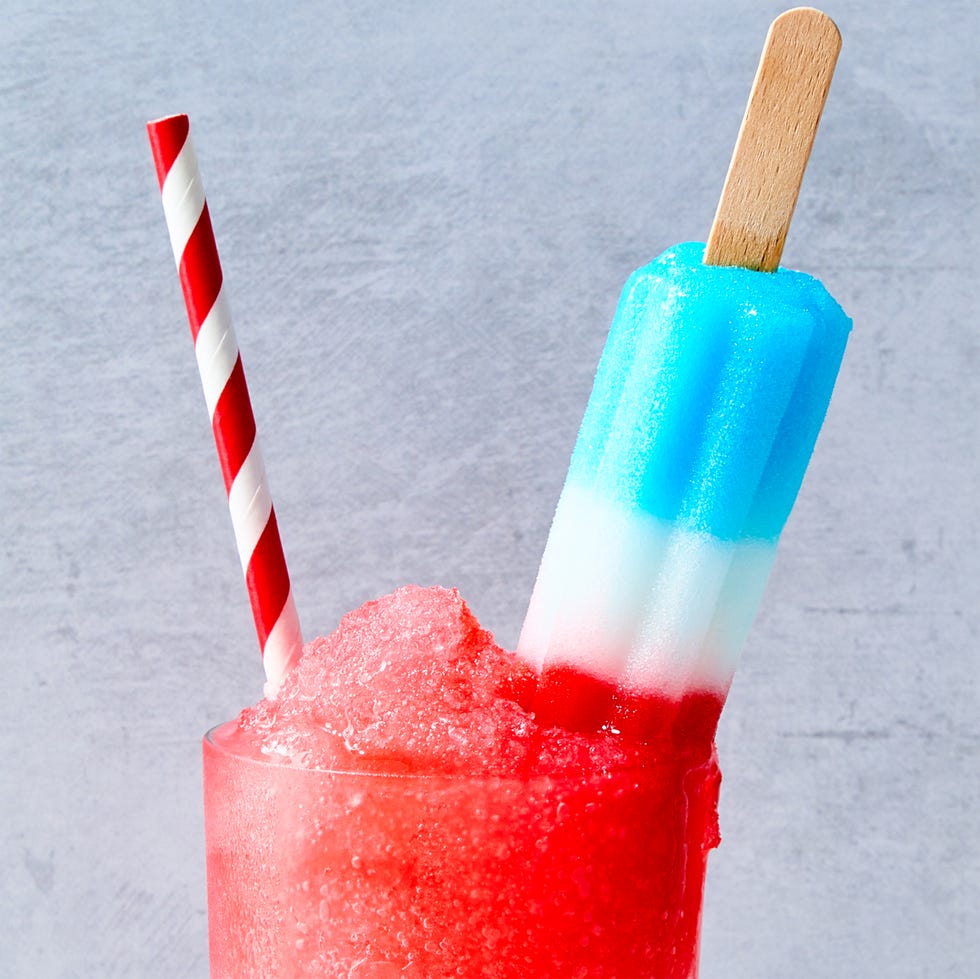 frozen bomb pop cocktails