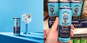 Bombay Sapphire Cans