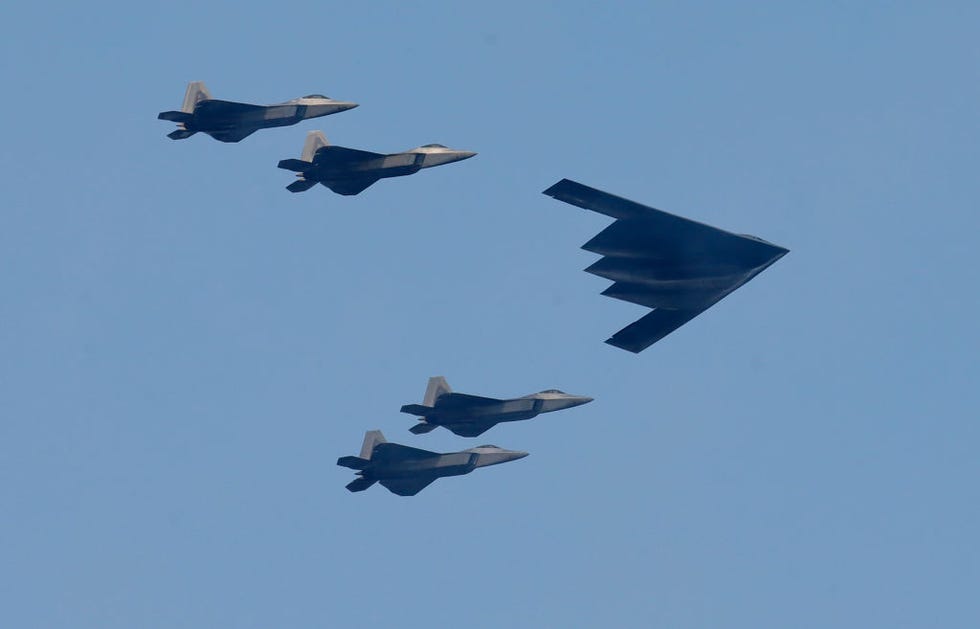 fourth of july military flyover in new york city