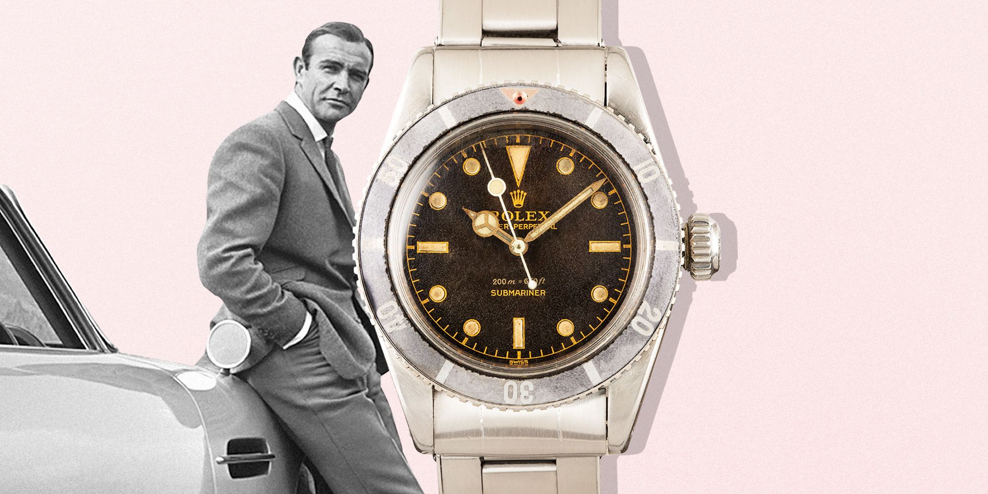 James Rolex Submariner and Iconic Hollywood for Auction at Bob's Watches