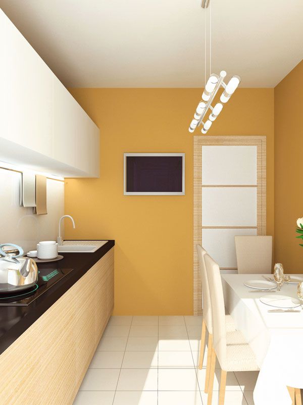 Room, Property, Interior design, Bathroom, Yellow, Floor, Building, Ceiling, Tile, Furniture, 