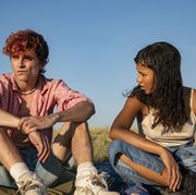 timothée chalamet left as lee and taylor russell right as maren in bones and all, directed by luca guadagnino, a metro goldwyn mayer pictures filmcredit yannis drakoulidis  metro goldwyn mayer pictures© 2022 metro goldwyn mayer pictures inc  all rights reserved