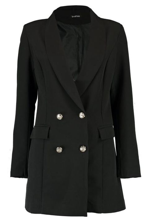 Clothing, Outerwear, Coat, Overcoat, Jacket, Blazer, Sleeve, Collar, Trench coat, Formal wear, 