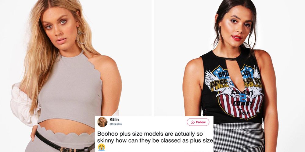 This Fashion Brand Is Under Fire For Using Straight-Size Models for Plus-Size  Line