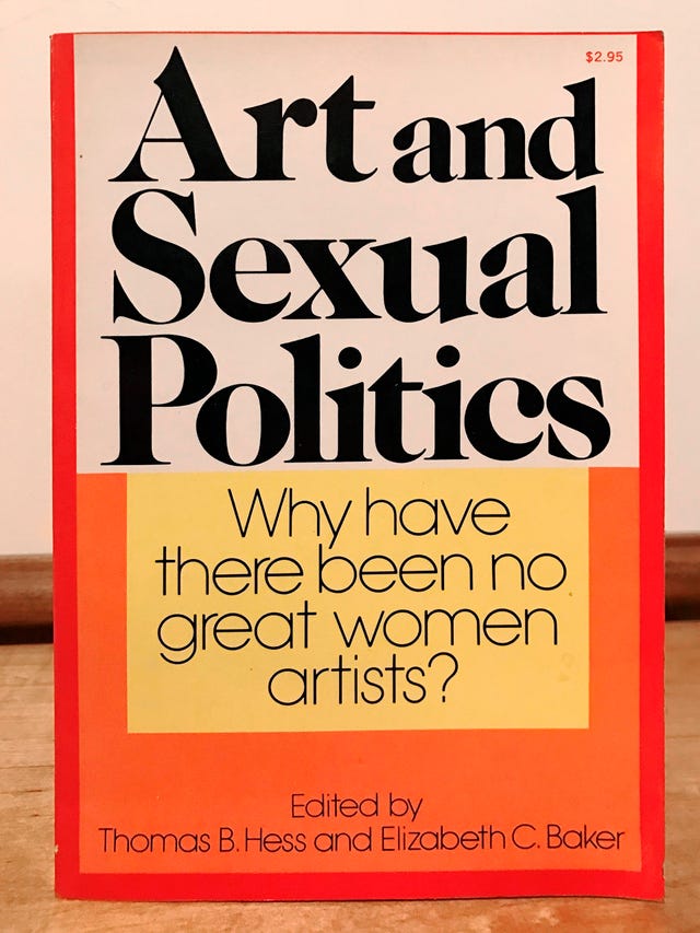 why have there been no great women artists book