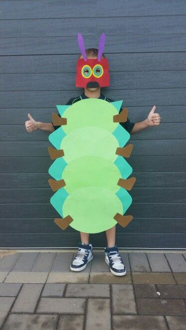 the very hungry caterpillar book character costume