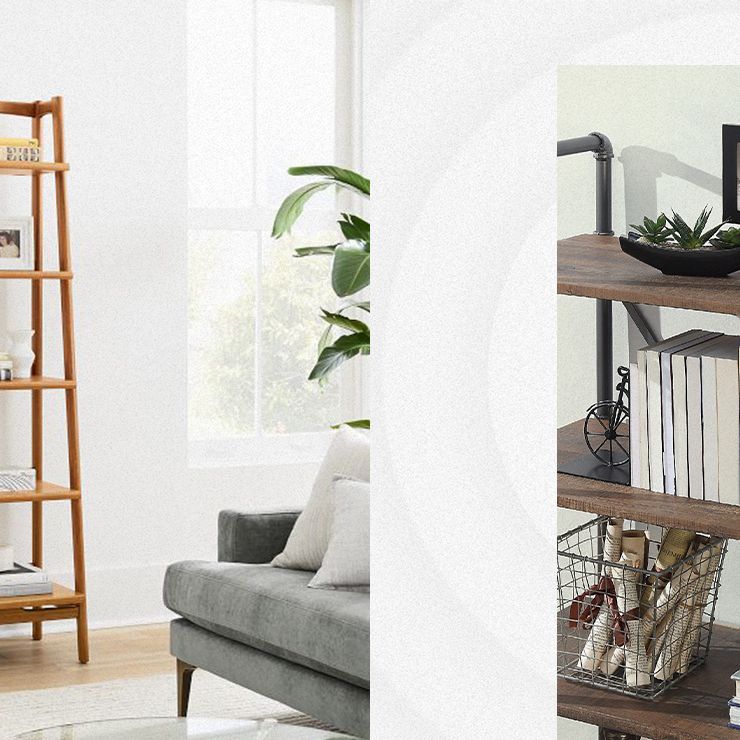 Steel and Wood Shelving Unit - Book Case - Wall Shelves - Multiple Shelf -  Free Shipping