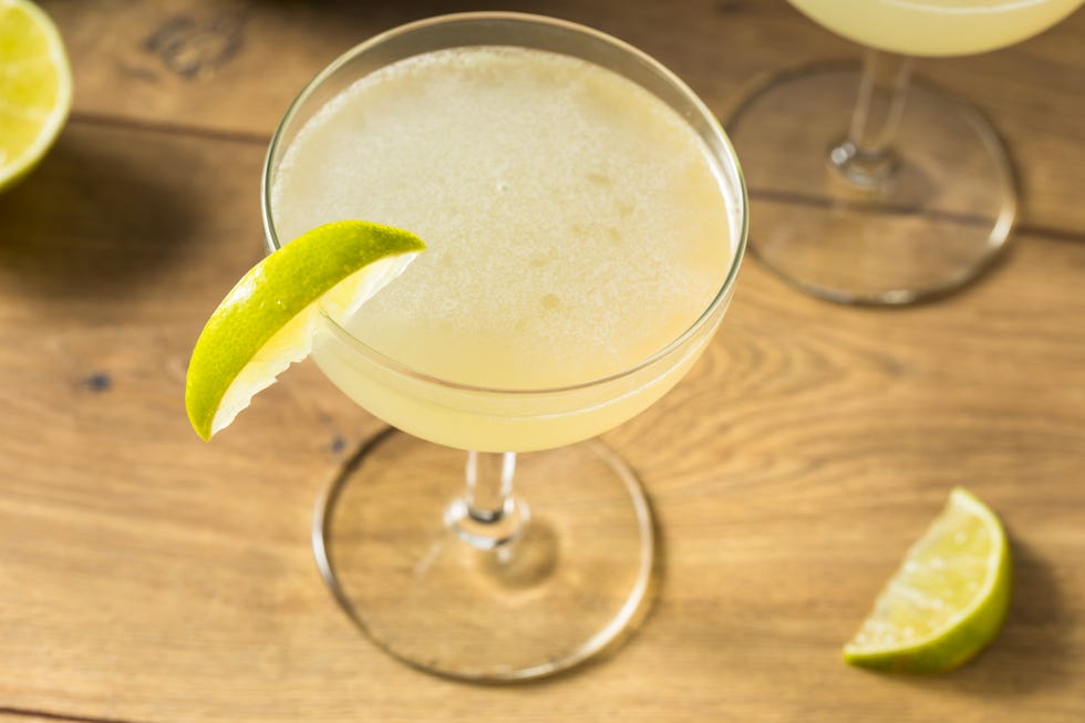 boozy rum and lime daiquiri