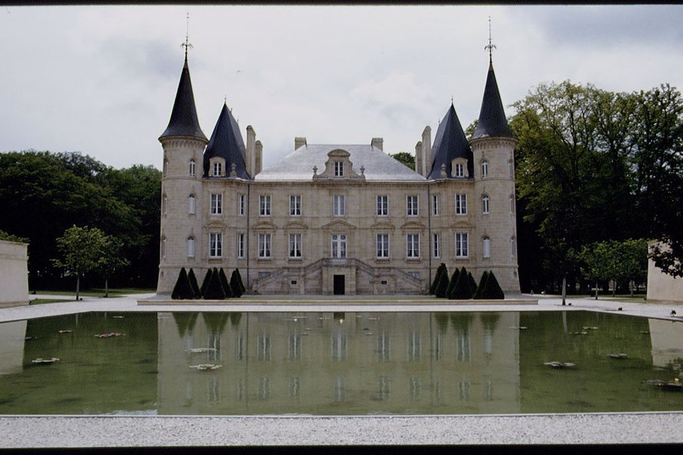 chateau pichon baron, property of claude bebear photo by james andansonsygma via getty images