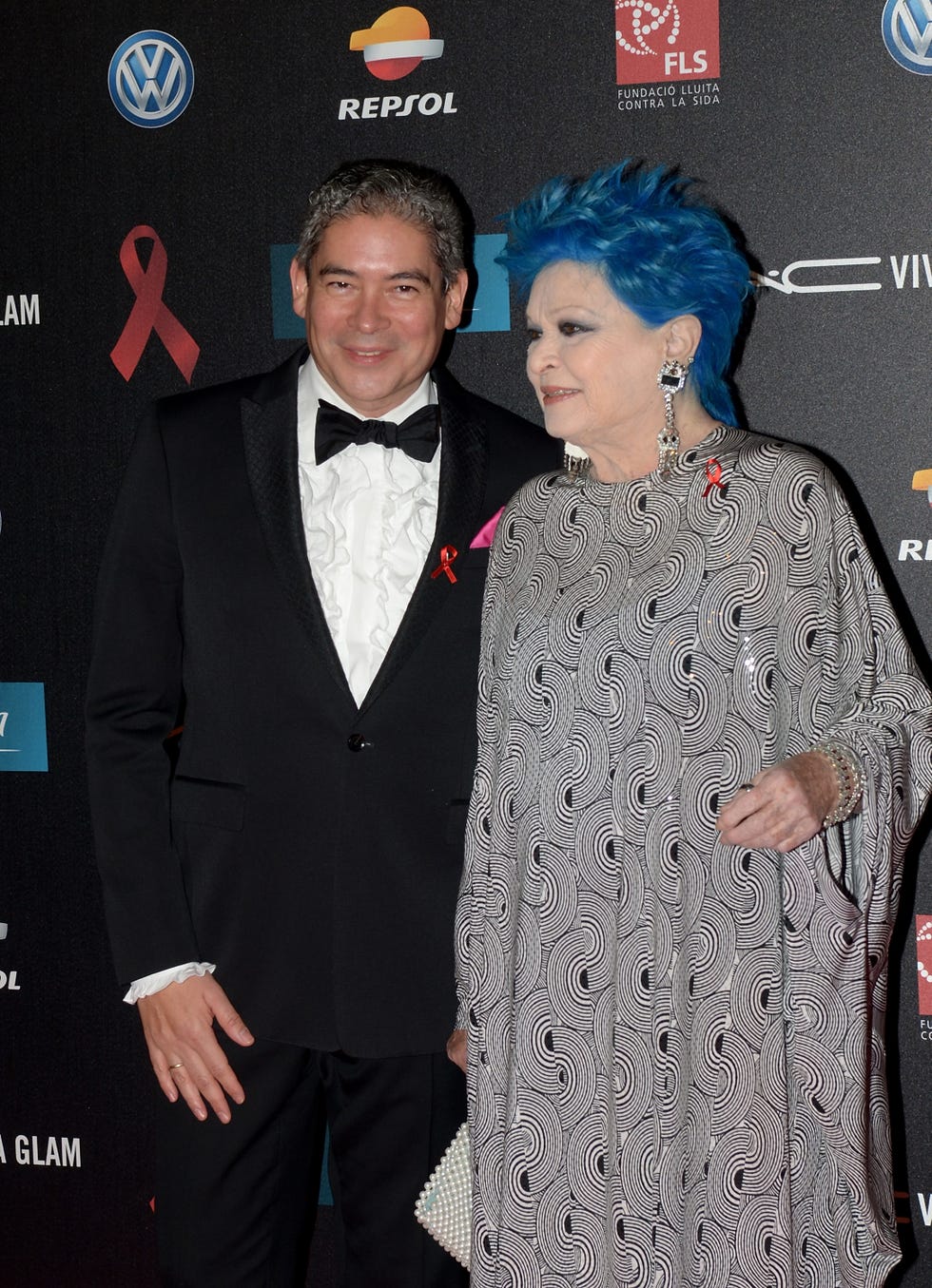 Lucía Bosé y Boris Izaguirre