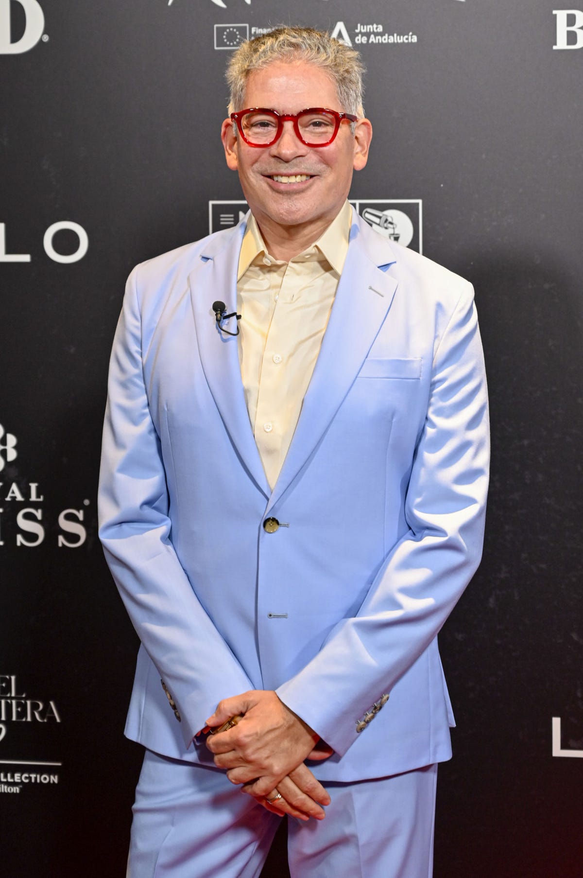 boris izaguirre y tamara falco se reconcilian en el desfile de pedro del hierro