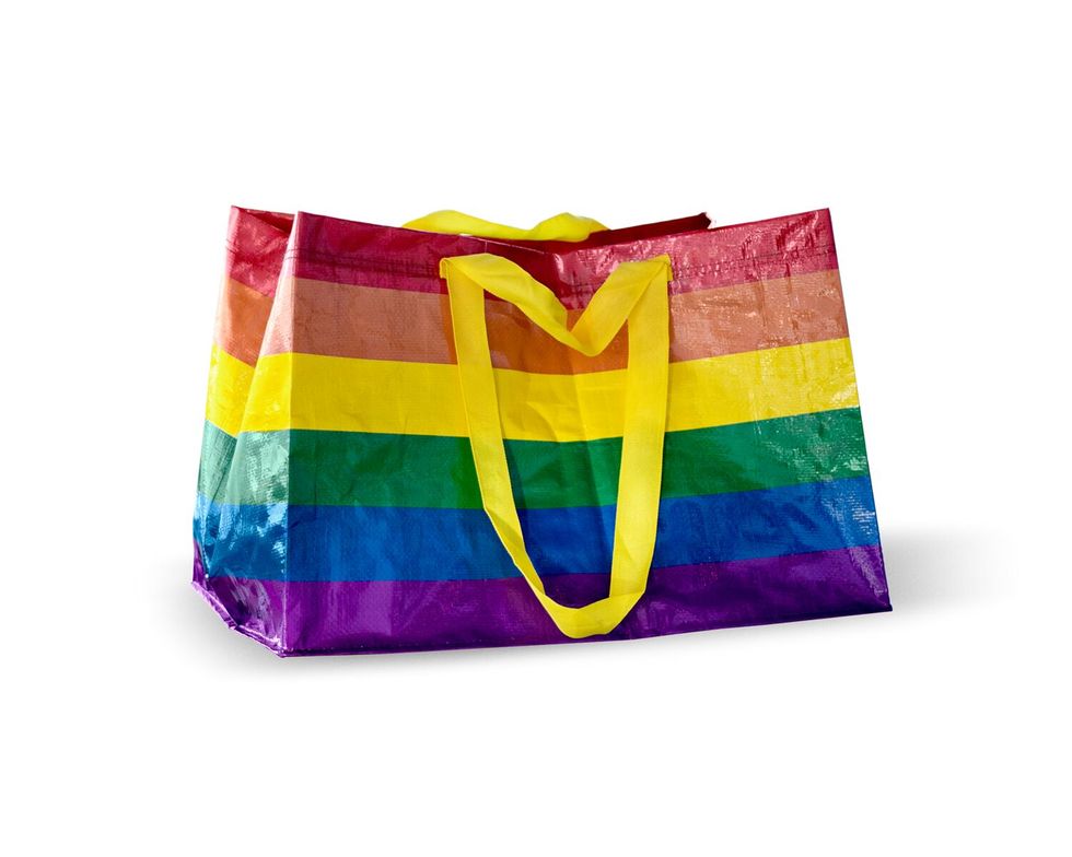 Bag, Handbag, Violet, Yellow, Purple, Tote bag, Fashion accessory, Shoulder bag, Luggage and bags, Magenta, 