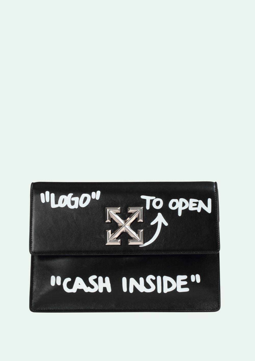 Borsa off white hot sale cash inside