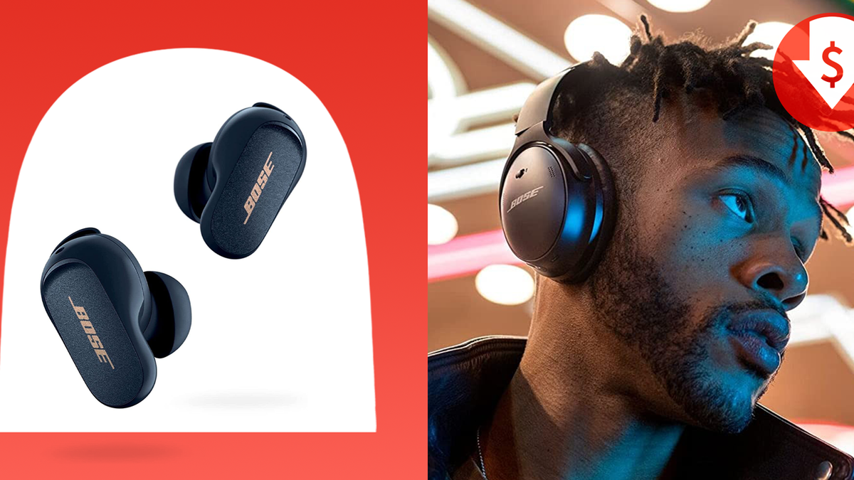 Medicin Becks Ham selv Bose's Noise-Canceling Headphones Are Up To 17% Off at Amazon