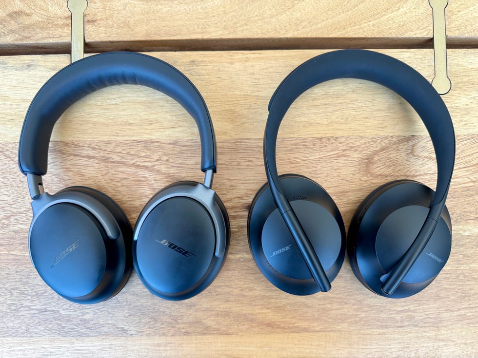 a pair of blue headphones