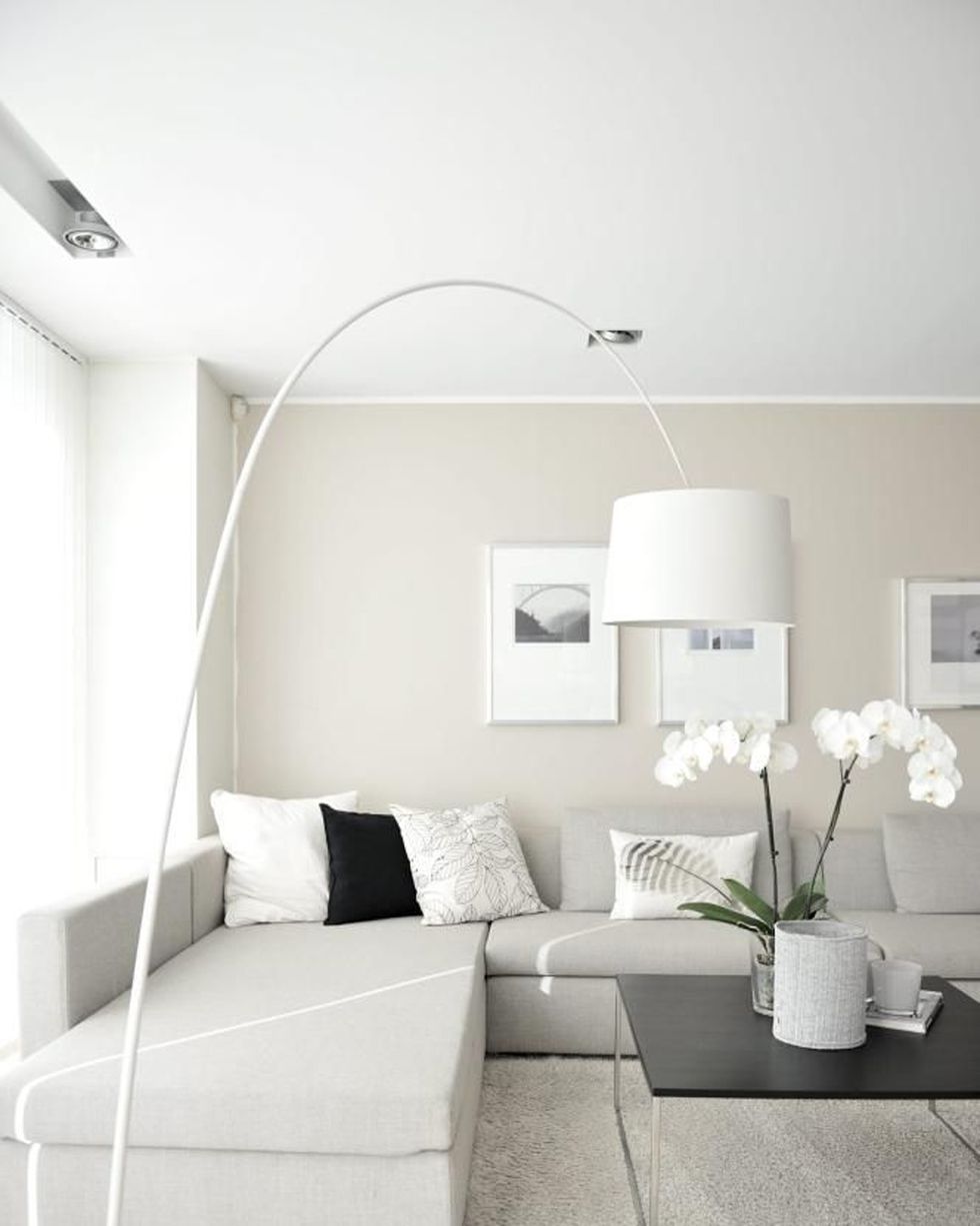 10 ideas para decorar las paredes blancas del salón - pisosblog 