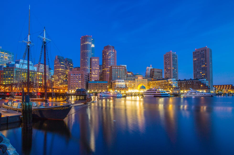 boston at night