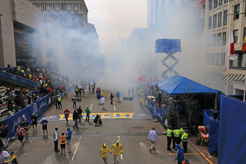 Boston marathon bombing, Stronger 