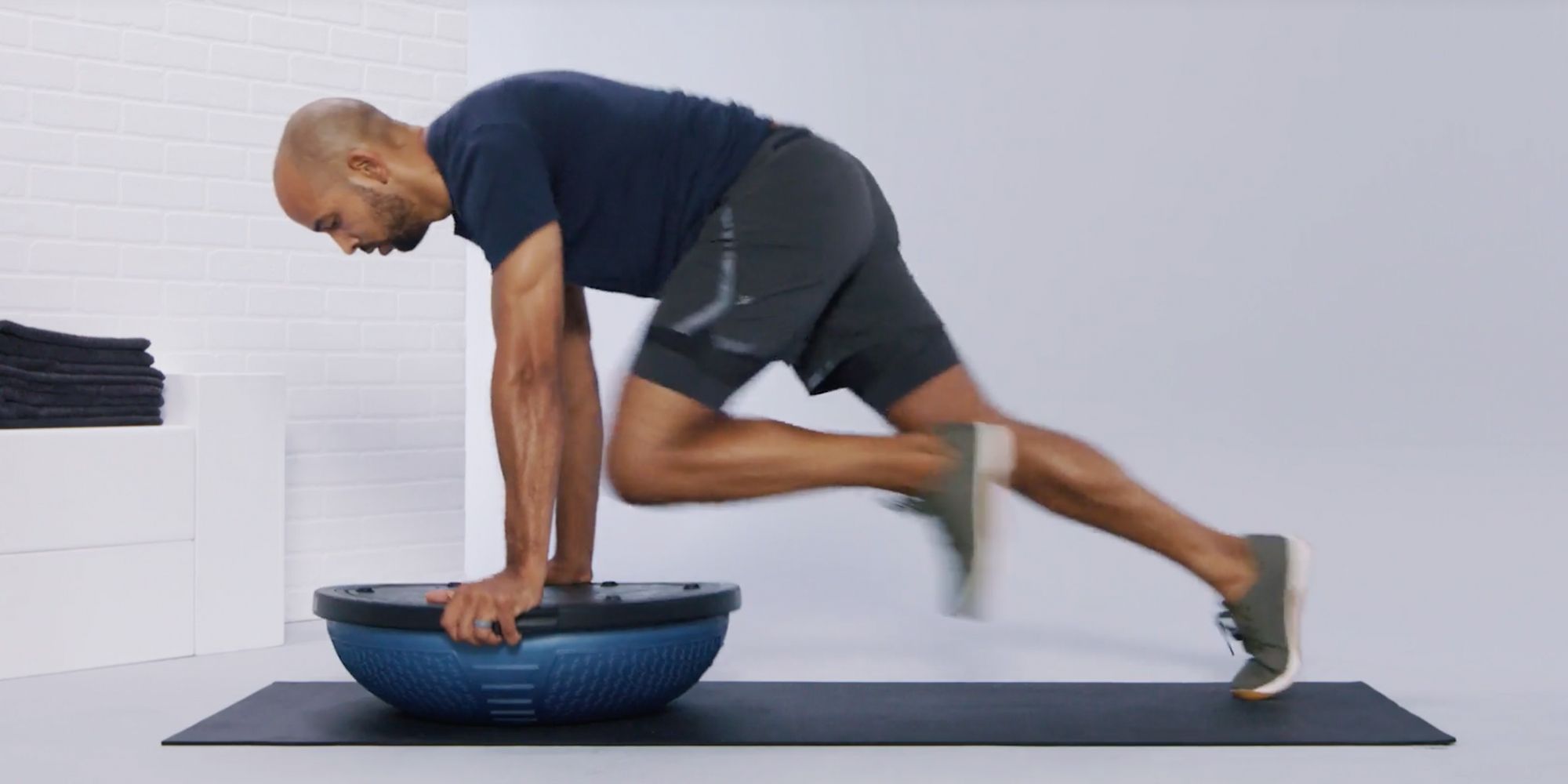 Build Balance And Stability With This BOSU Trainer Workout With Frank  Baptiste