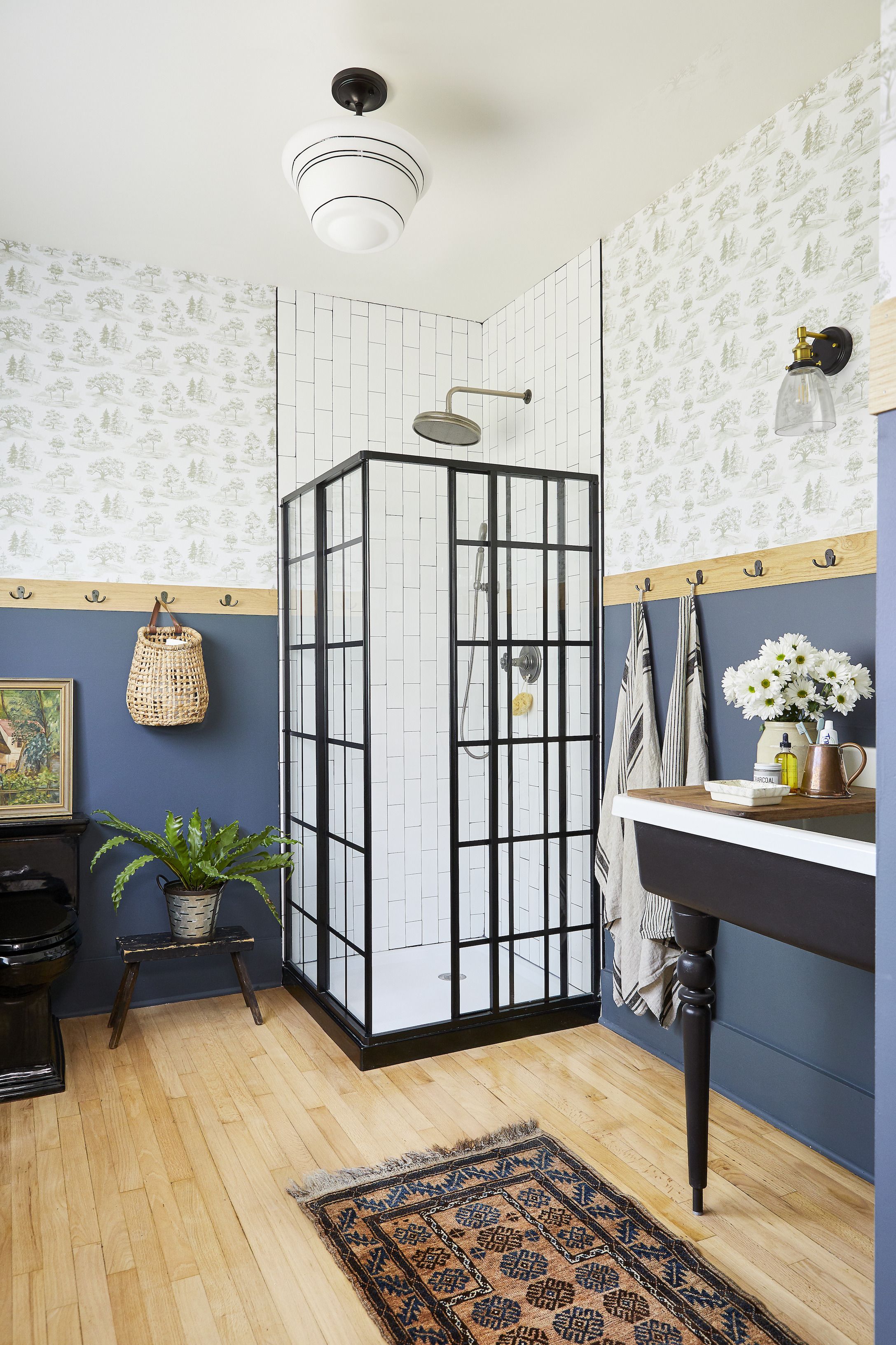 34 Fresh Powder Room Wallpaper Ideas to Transform your Space