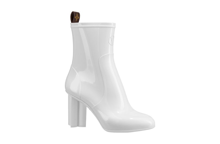 Botas. Botines Louis vuitton Blanco talla 42.5 EU de en Caucho - 23647607