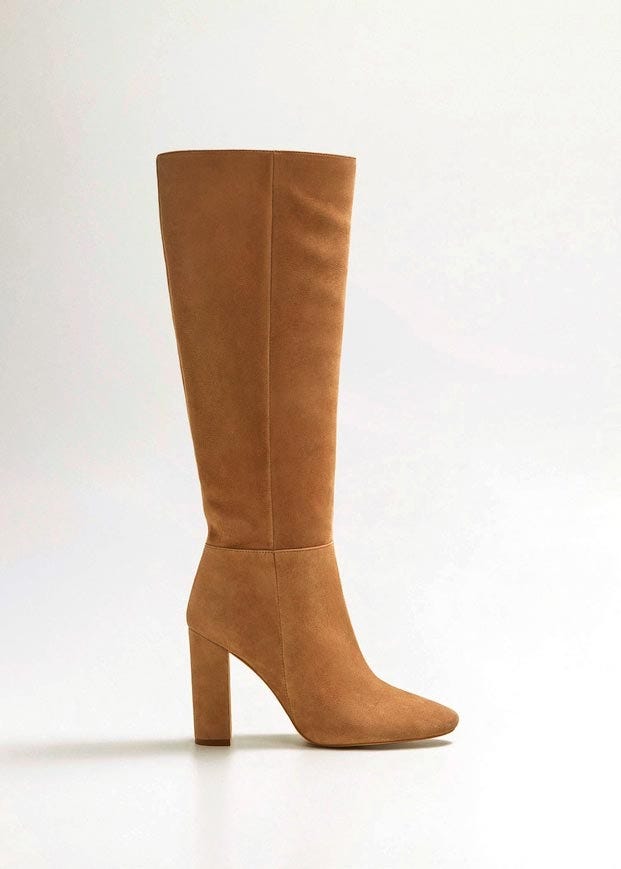 Botas altas de piel