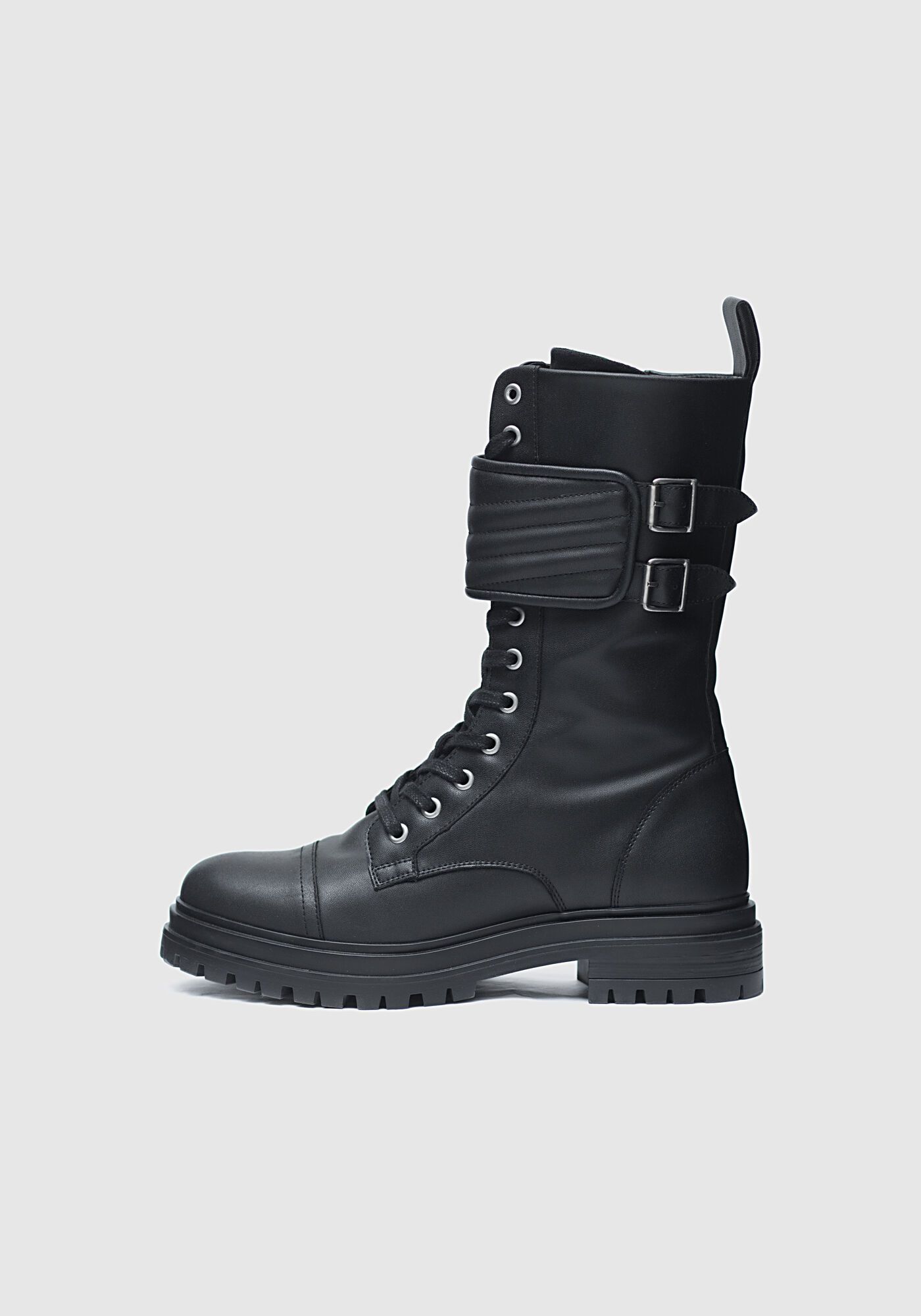 Botas estilo best sale militar mujer baratas