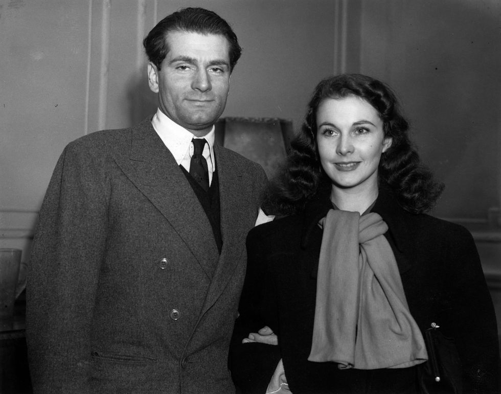 Vivien Leigh and Laurence Olivier