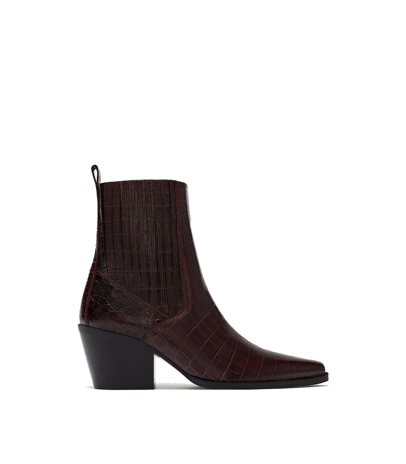 Botas cowboy serpiente online zara