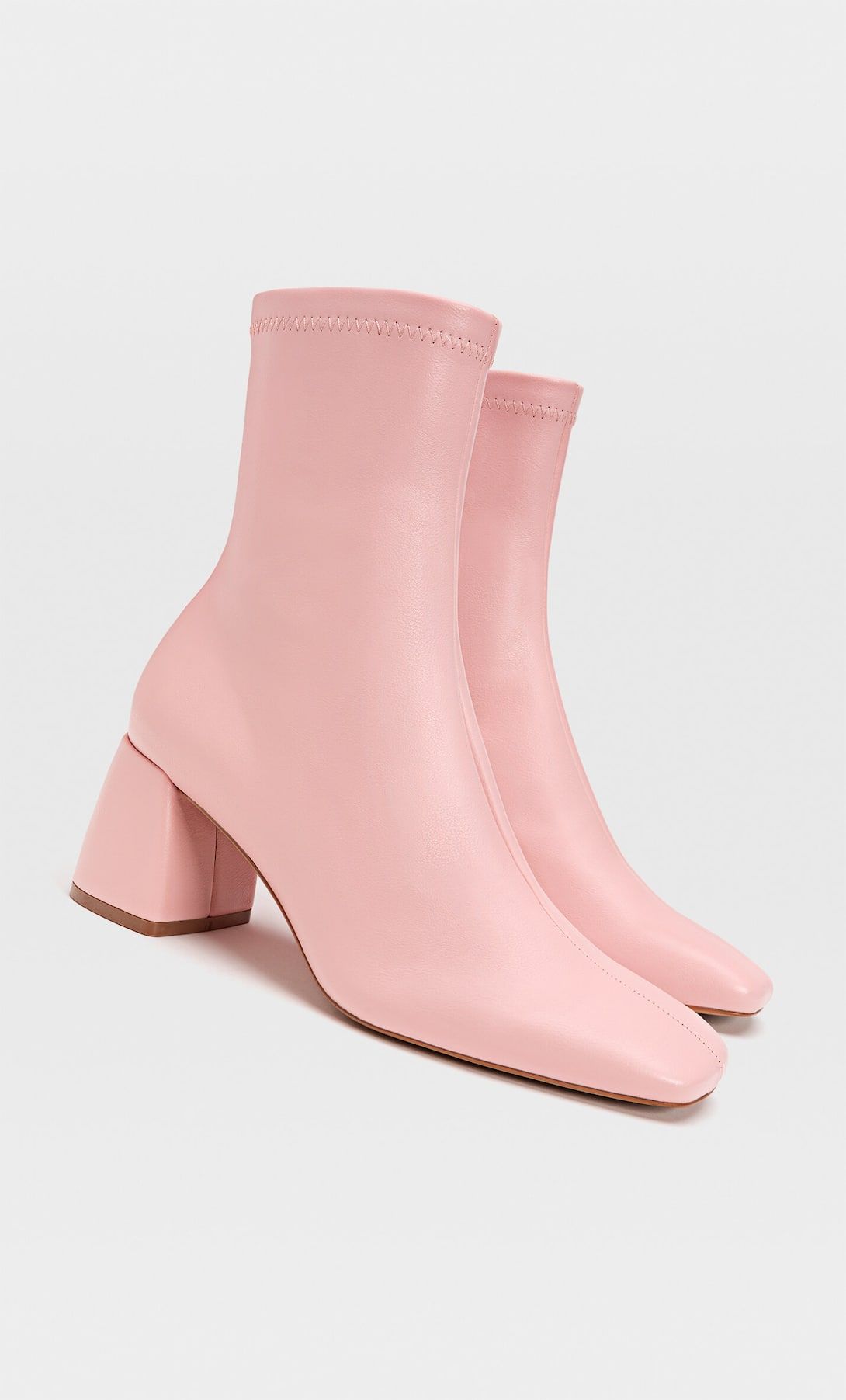 Botins rosa sales