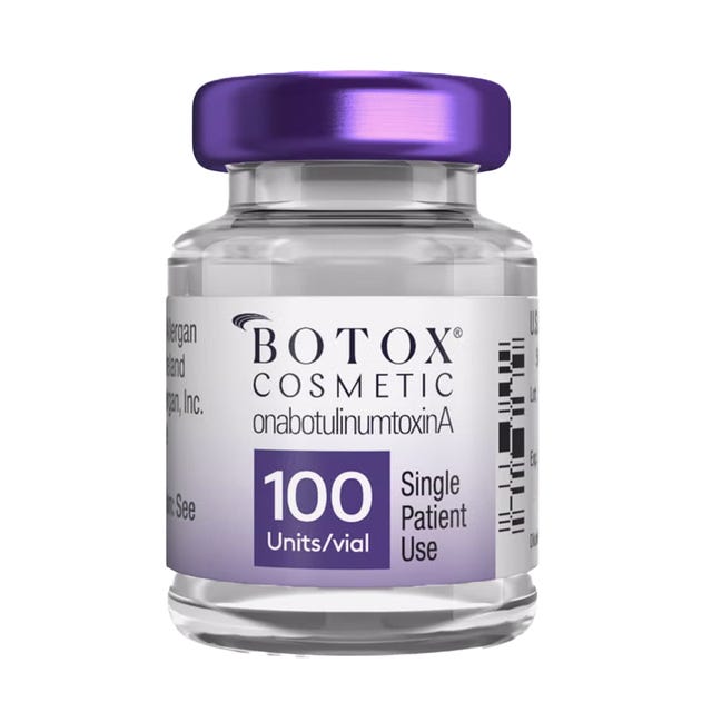 botox injection vial containing onabotulinumtoxina