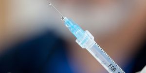 Botox syringe needle