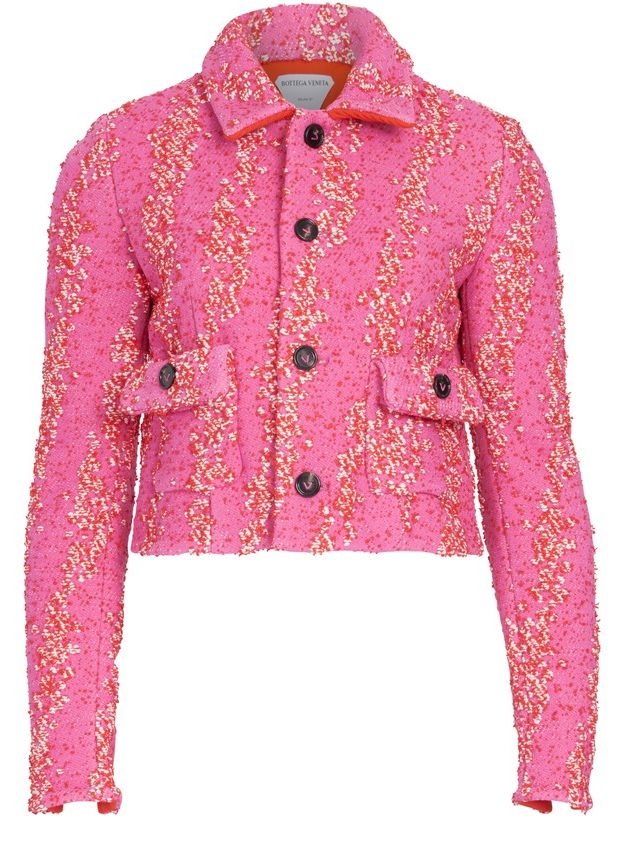 bottega veneta pink jacket