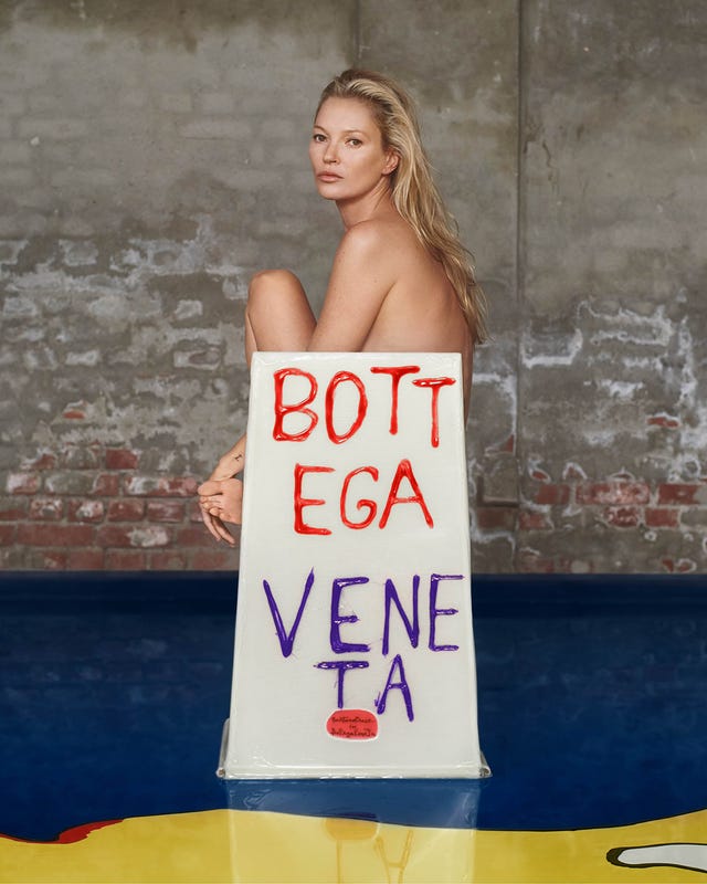 bottega veneta, kate moss