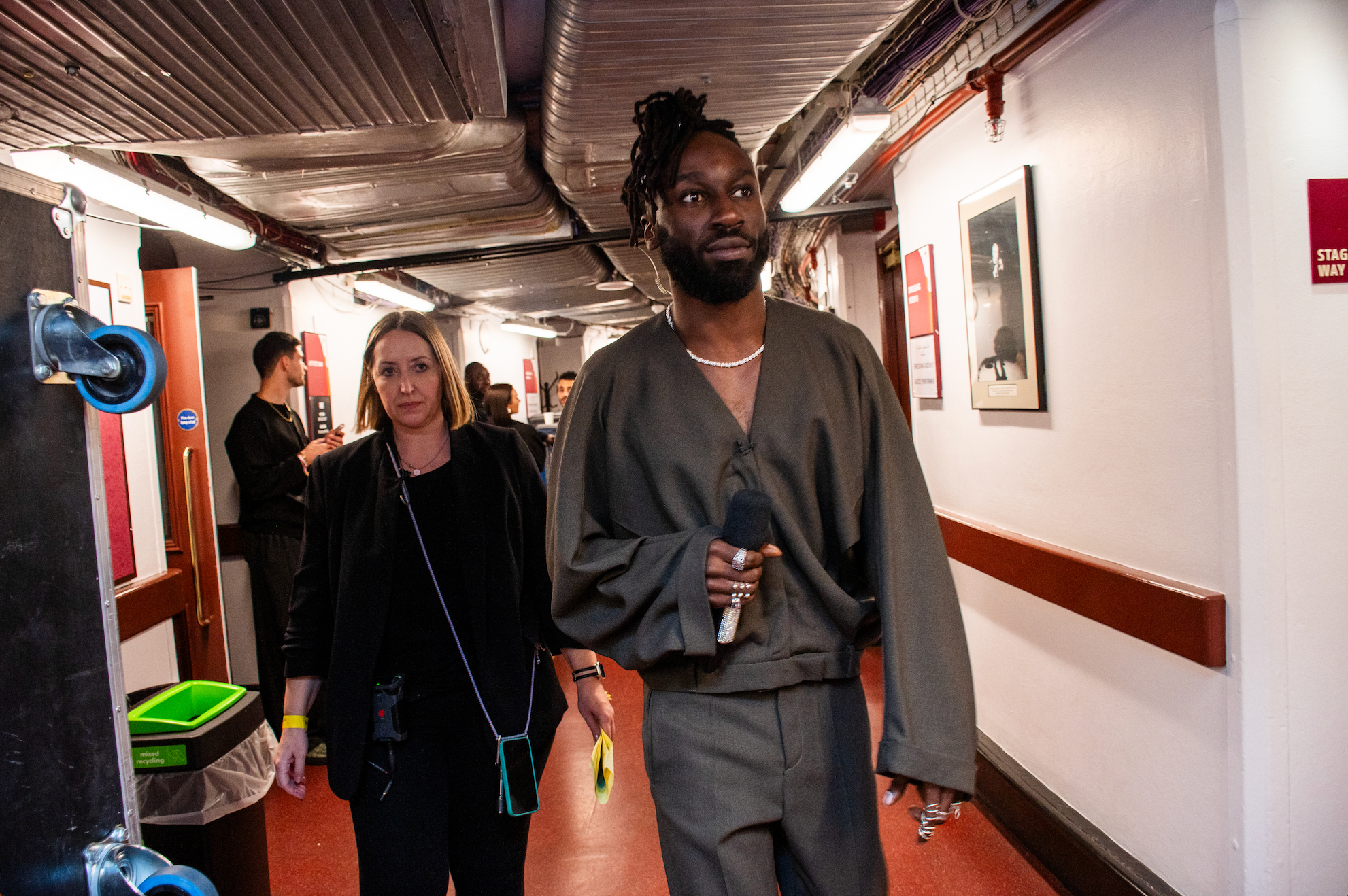 kojey radical at the fashion awards