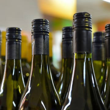 Bottles of wine in rows in liquor store bottles of wine in rows in liquor store