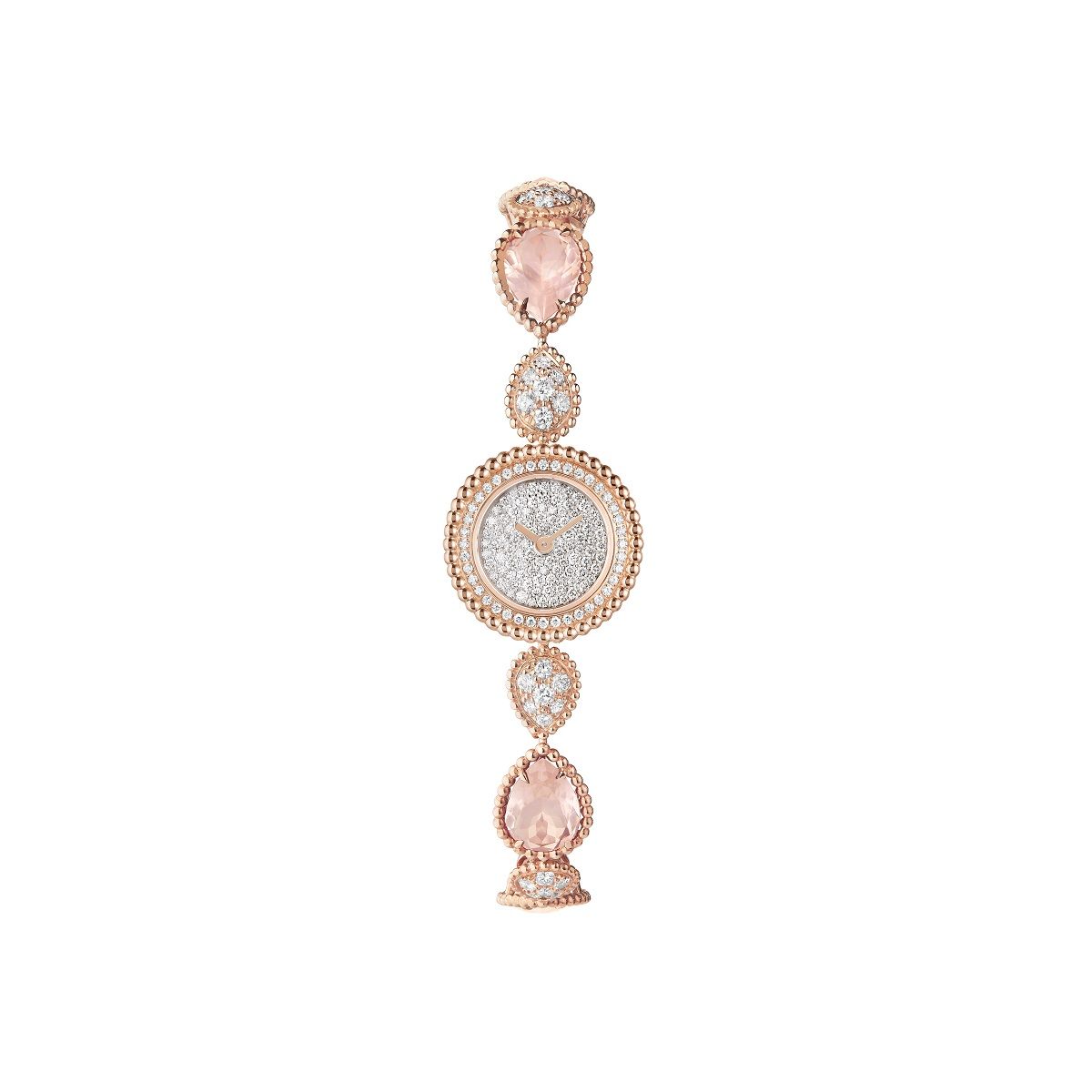 BOUCHERON ブシュロン　セルパンボエムリング　ピンククオーツ ピンククオーツが優しくきらめく！ ブシュロンの「セルパン