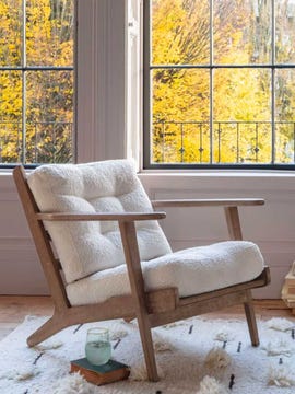 boucle chair