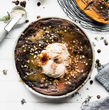 bourbon chocolate pumpkin pie