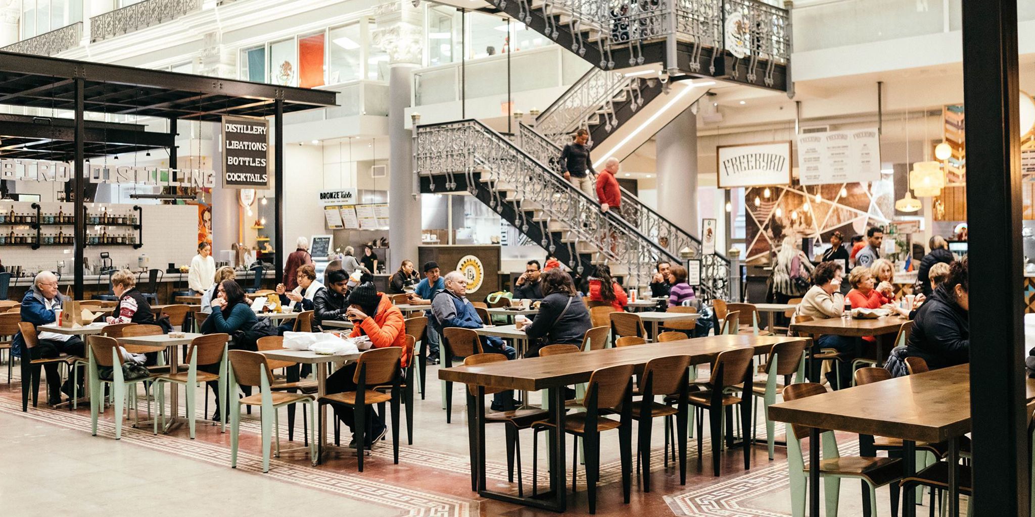 Fabulous mall food courts across the US