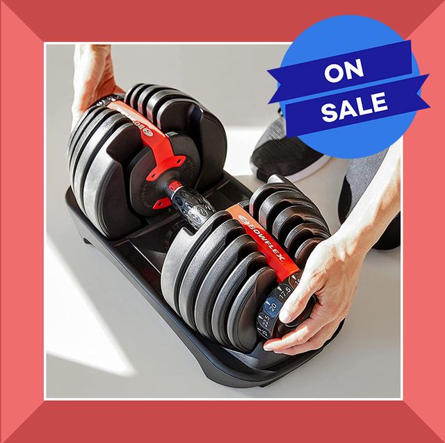 lifting at home with bowflex adjustable dumbbell set