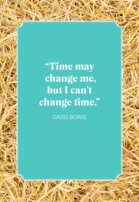 bowie quotes about change