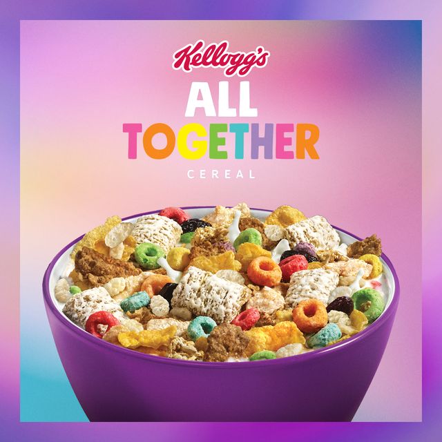 Kellogg's Made A Box That Has 6 Types Of Cereals In It And You Can