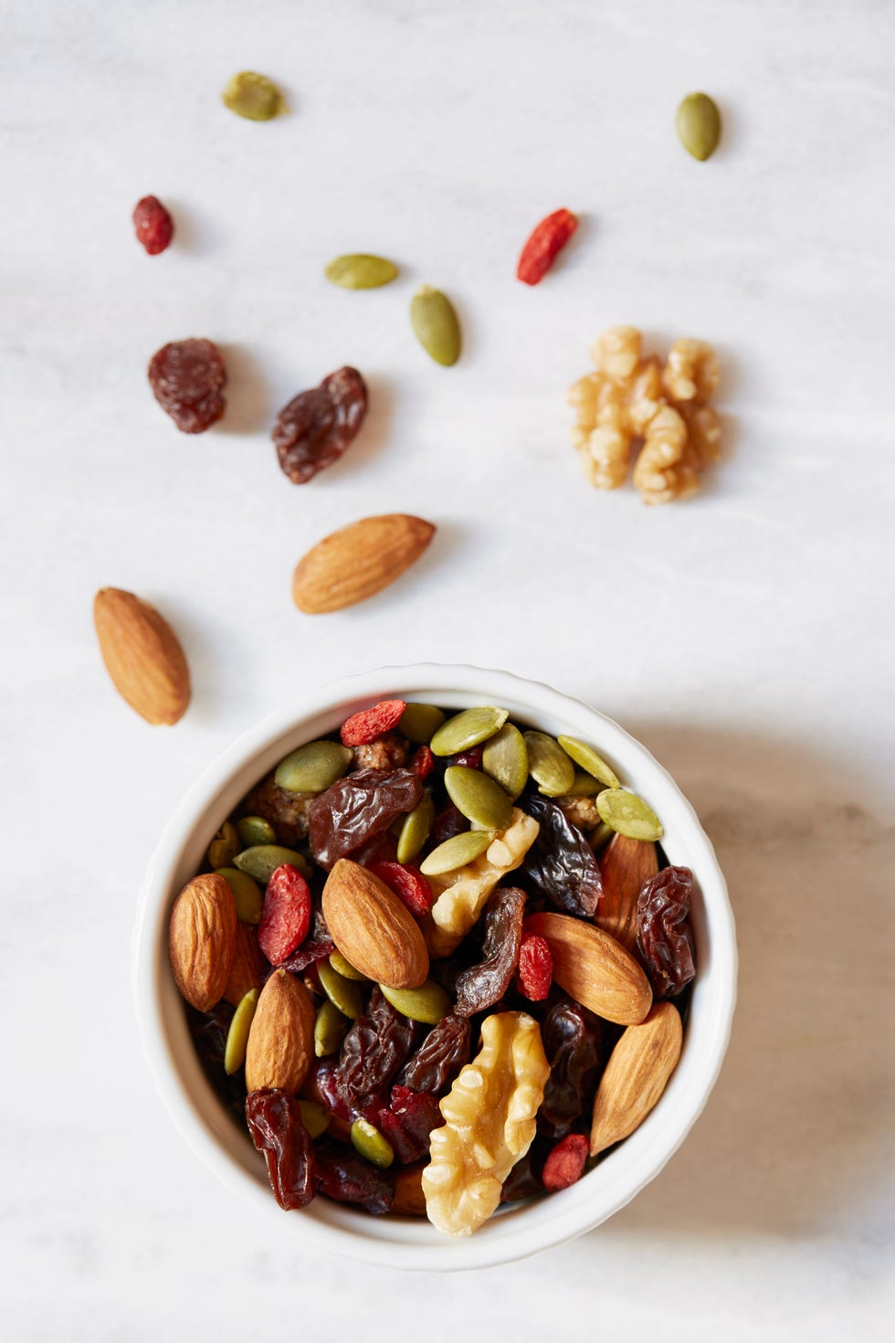 bowl of trail mix