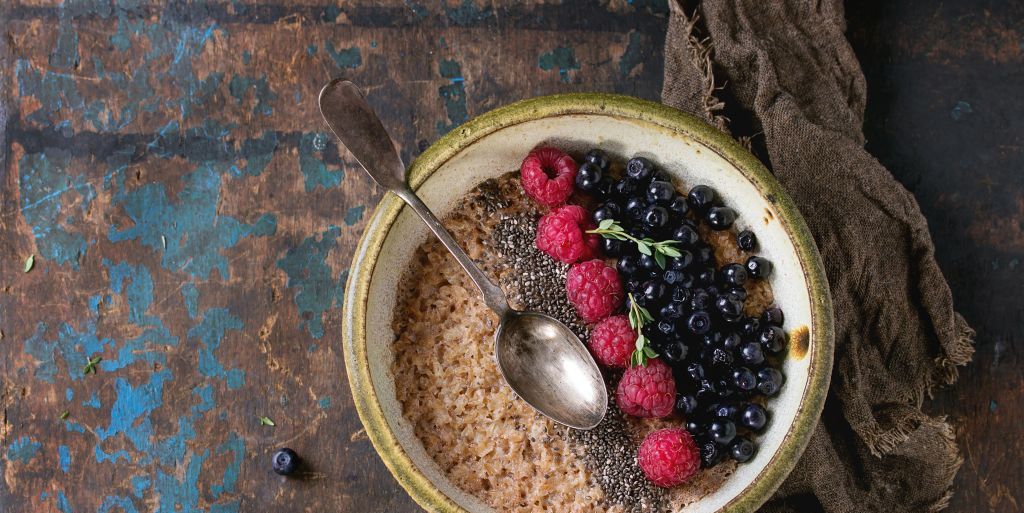 Receta Porridge de Avena Fitness - Crema de Arroz y Semillas