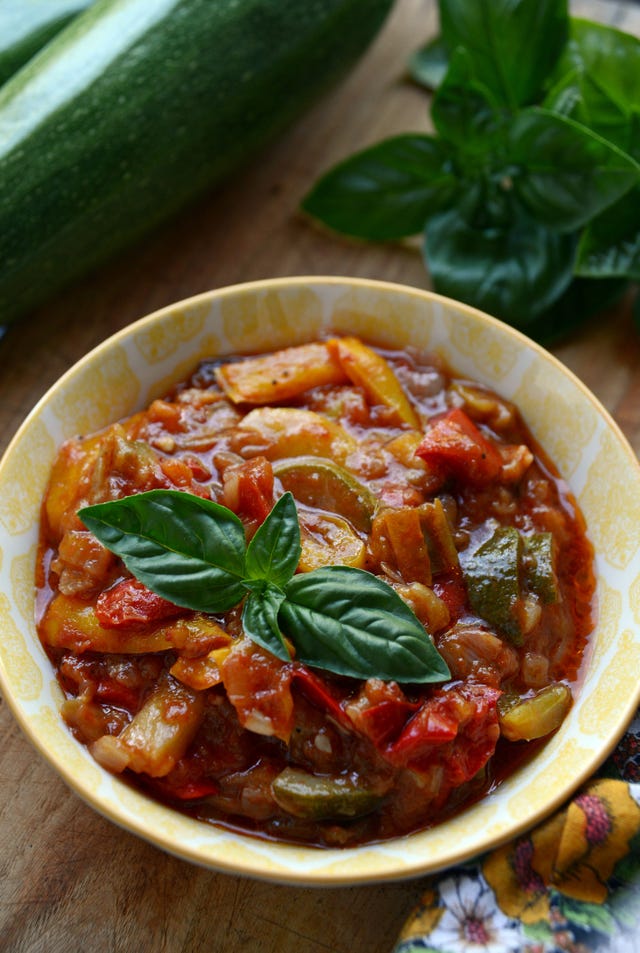 Sweet pepper stew