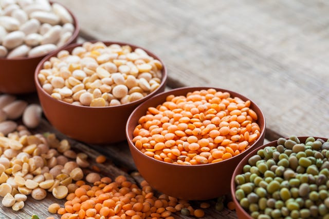 Bowls of cereal grain