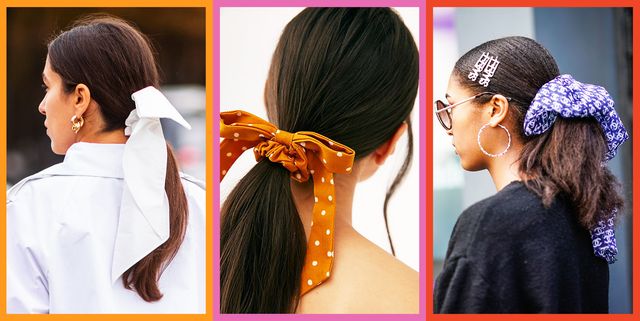 How to Wear Bows in Your Hair and Not Look Like You're in Elementary School  - Best Bow Scrunchies